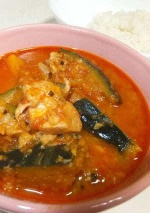 シナモン風味のカボチャ・カレー-レシピのメイン写真