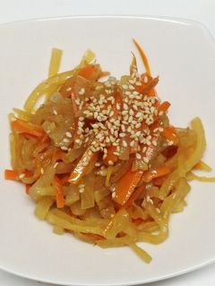 簡単♪大根とにんじんの炒め物-レシピのメイン写真