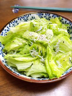 しっとりレタスとしらすのサラダ-レシピのメイン写真