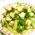 ラーマ☆ベビホタとチンゲン菜炒め