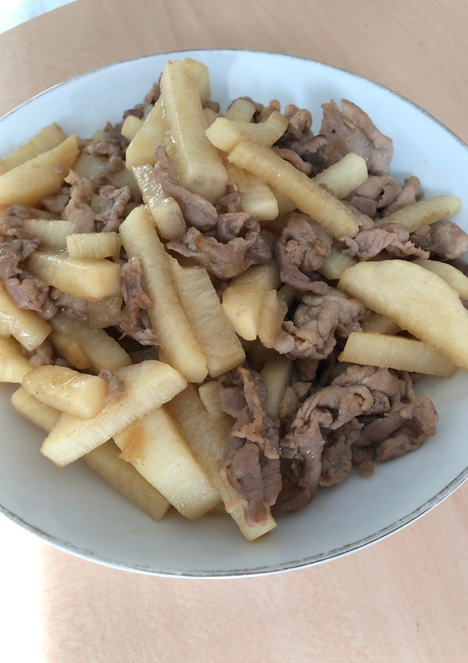 長芋と豚肉の照り焼き-レシピのメイン写真