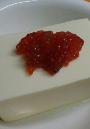 豆腐×すじこ-レシピのメイン写真