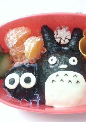 キャラ弁 トトロ-レシピのメイン写真