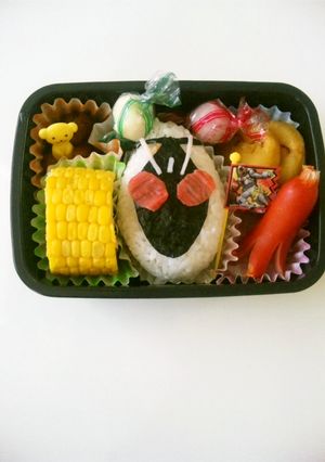 キャラ弁　仮面ライダー☆フォーゼ-レシピのメイン写真