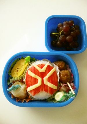 キャラ弁　仮面ライダー☆ウィザード-レシピのメイン写真