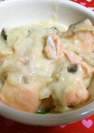 鮭のクリーム煮-レシピのメイン写真