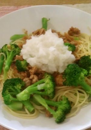 大根おろしでさっぱり担々風パスタ-レシピのメイン写真