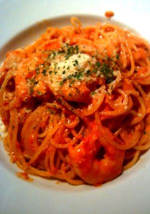 濃厚絶品　エビのトマトクリームパスタ-レシピのメイン写真