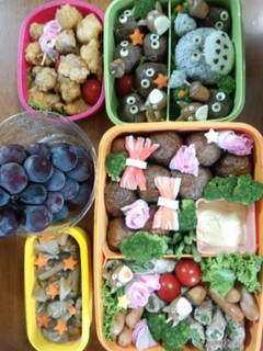 2012 運動会 トトロ キャラ弁-レシピのメイン写真