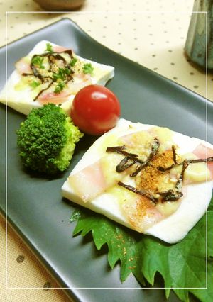 はんぺんとベーコンの塩昆布焼き-レシピのメイン写真