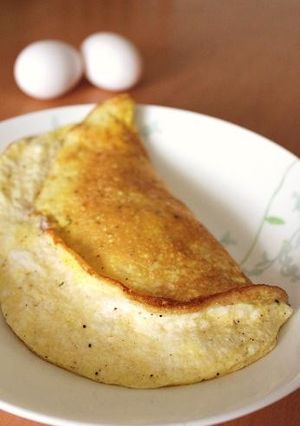 裏技で１０分！しゅわとろメレンゲオムレツ-レシピのメイン写真