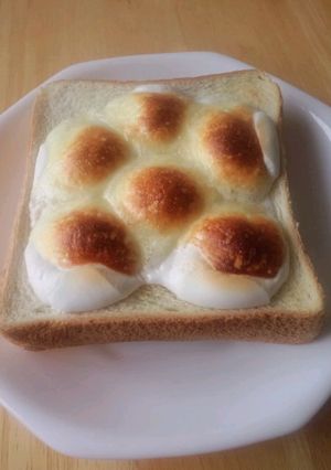 チーズマシュマロトースト-レシピのメイン写真