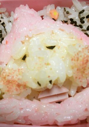 こびとづかん♪キャラ弁（カクレモモジリ）-レシピのメイン写真