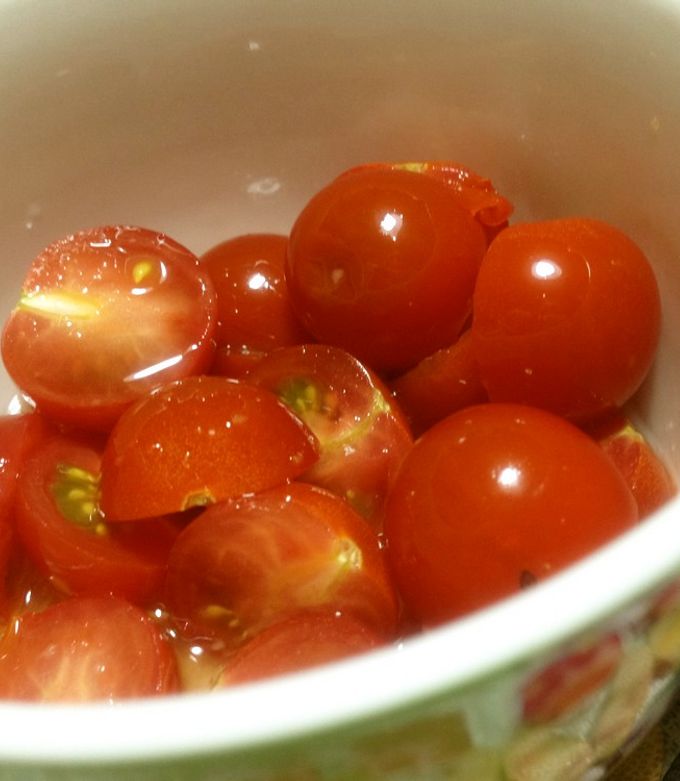 プチトマトとショウガのはちみつサラダ by mocchans 【クックパッド