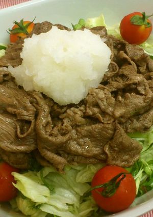 ☆簡単☆野菜たっぷり牛肉サラダ-レシピのメイン写真