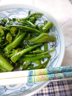 空芯菜の炒め物-レシピのメイン写真