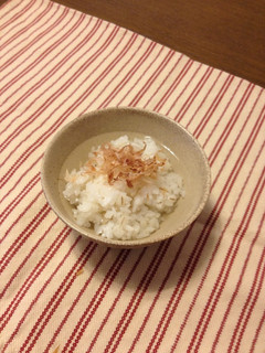 【1分で朝食】焼きあごだしの湯漬け-レシピのメイン写真