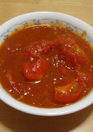 トマトのカレー-レシピのメイン写真