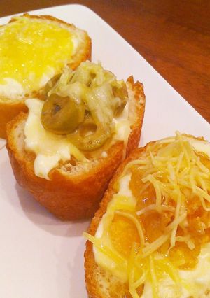 4種のチーズのはちみつトースト-レシピのメイン写真
