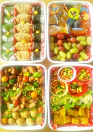 *　2012　運動会　お弁当　*-レシピのメイン写真