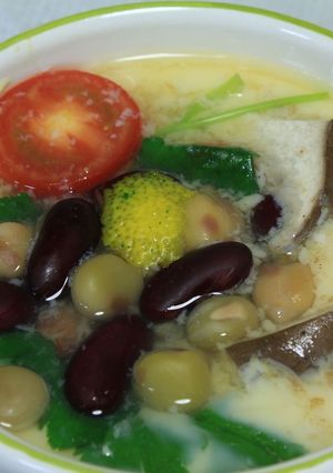 豆いっぱい茶碗蒸し-レシピのメイン写真