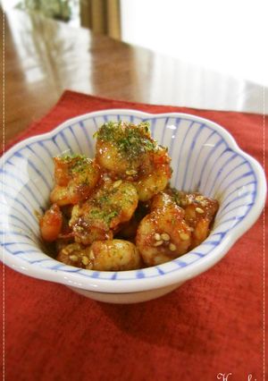 むき海老の佃煮風♪-レシピのメイン写真