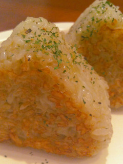 ジェノべチーズ焼きおにぎり-レシピのメイン写真