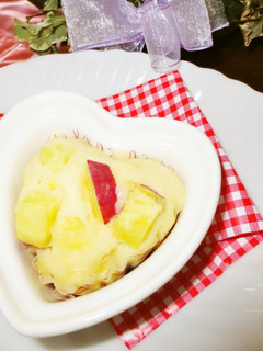 HPでヨーグルト入りサツマイモ蒸しパン-レシピのメイン写真