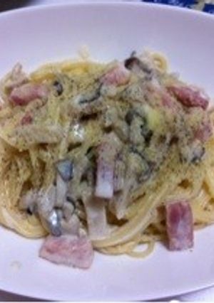 きのこのクリームパスタ☆-レシピのメイン写真
