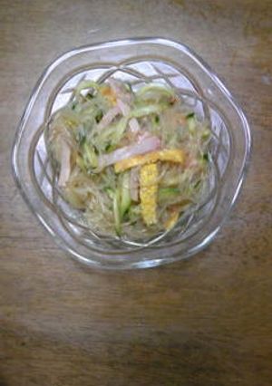 お婆ちゃんに教えてもらった、春雨の酢の物-レシピのメイン写真