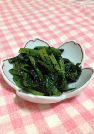 小松菜の胡麻和え-レシピのメイン写真