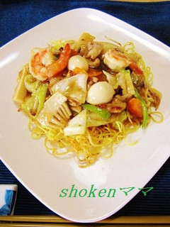パリッと美味しい~うちのあんかけ焼きそば-レシピのメイン写真
