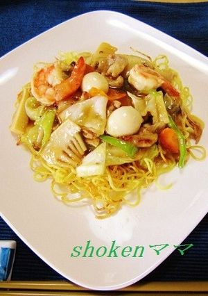 パリッと美味しい～うちのあんかけ焼きそば-レシピのメイン写真
