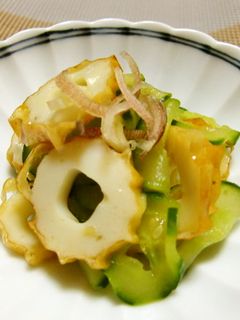 竹輪ときゅうりの酢の物-レシピのメイン写真