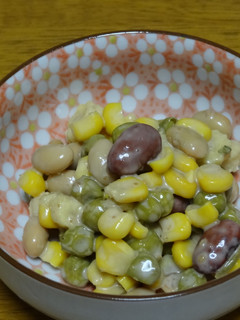 お豆たっぷりサラダ-レシピのメイン写真
