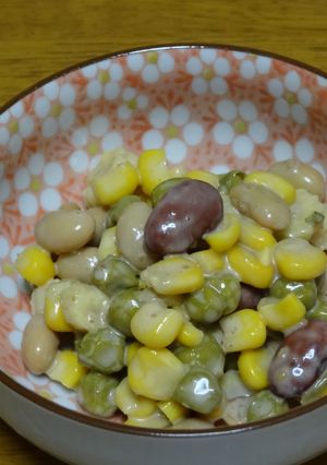 お豆たっぷりサラダ-レシピのメイン写真