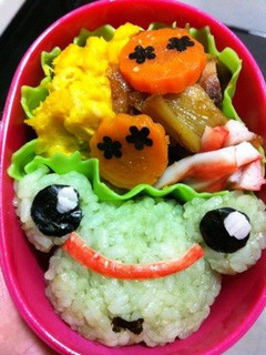 キャラ弁★簡単カエルさん-レシピのメイン写真