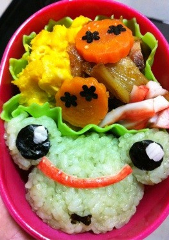 キャラ弁★簡単カエルさん-レシピのメイン写真