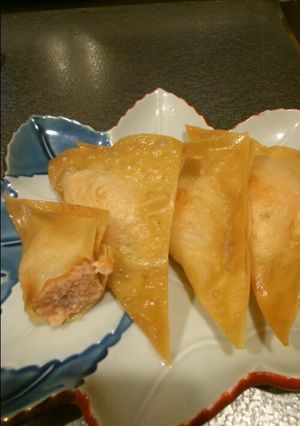 鮭ワンタン-レシピのメイン写真