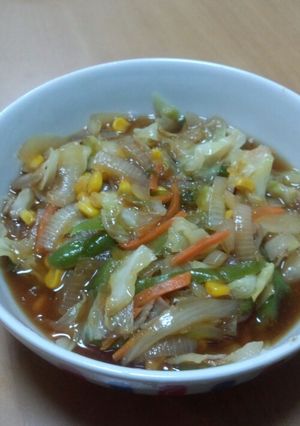 あんかけ風野菜炒め-レシピのメイン写真