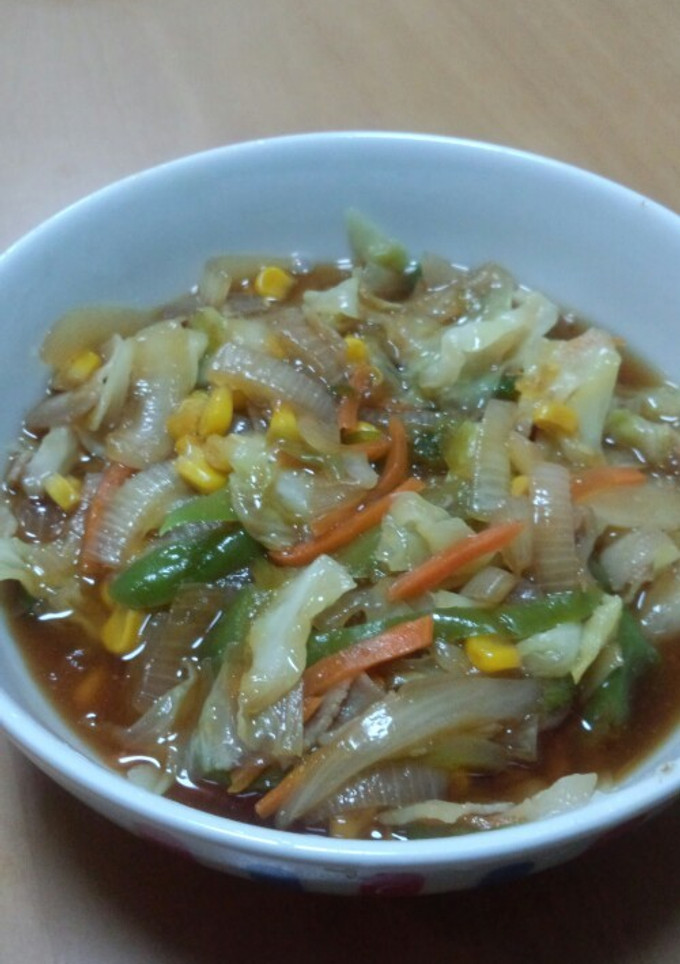 あんかけ風野菜炒め-レシピのメイン写真