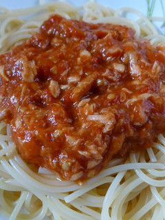 超簡単 トンノ パスタ(生トマト)ツナ-レシピのメイン写真
