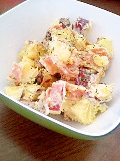 さつまいもとハムのサラダ-レシピのメイン写真
