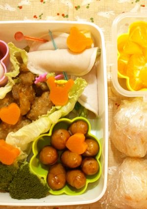 2012保育園運動会のお弁当(覚え書き）-レシピのメイン写真