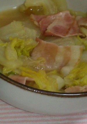 超簡単！白菜とベーコンの炊いたん-レシピのメイン写真