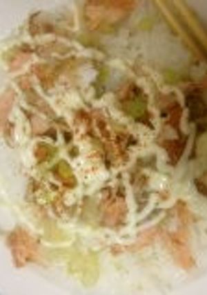 ご飯のお供に☆鮭マヨネーズ★-レシピのメイン写真