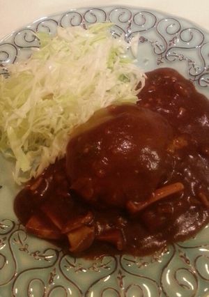 ♥チーズin煮込みハンバーグ♥-レシピのメイン写真