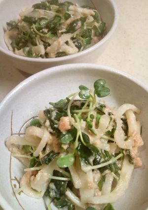 給食の想い出★めんたい大根わかめサラダ-レシピのメイン写真