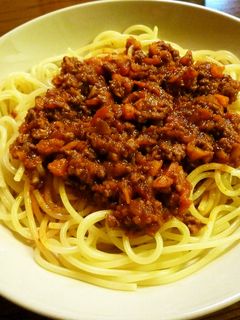 濃厚ミートパスタ-レシピのメイン写真