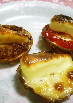 簡単おつまみ☆椎茸のチーズ焼き-レシピのメイン写真